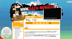 Desktop Screenshot of baza-noclegi.pl